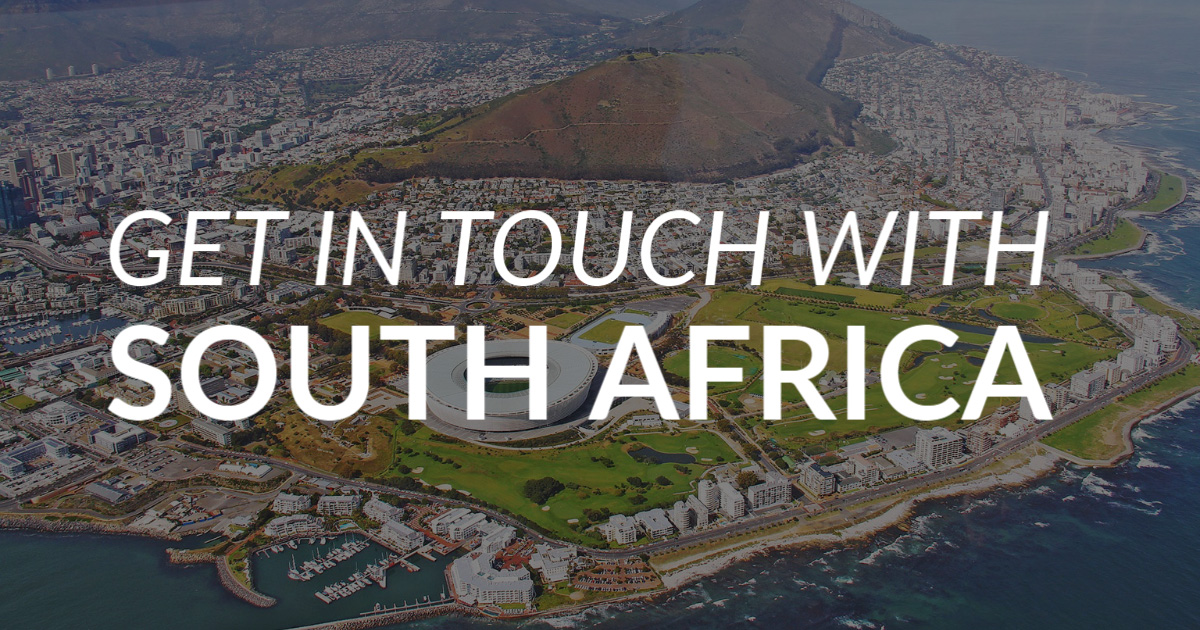 Get in Touch with South Africa