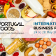 cartaz do international business forum - produtos alimentares
