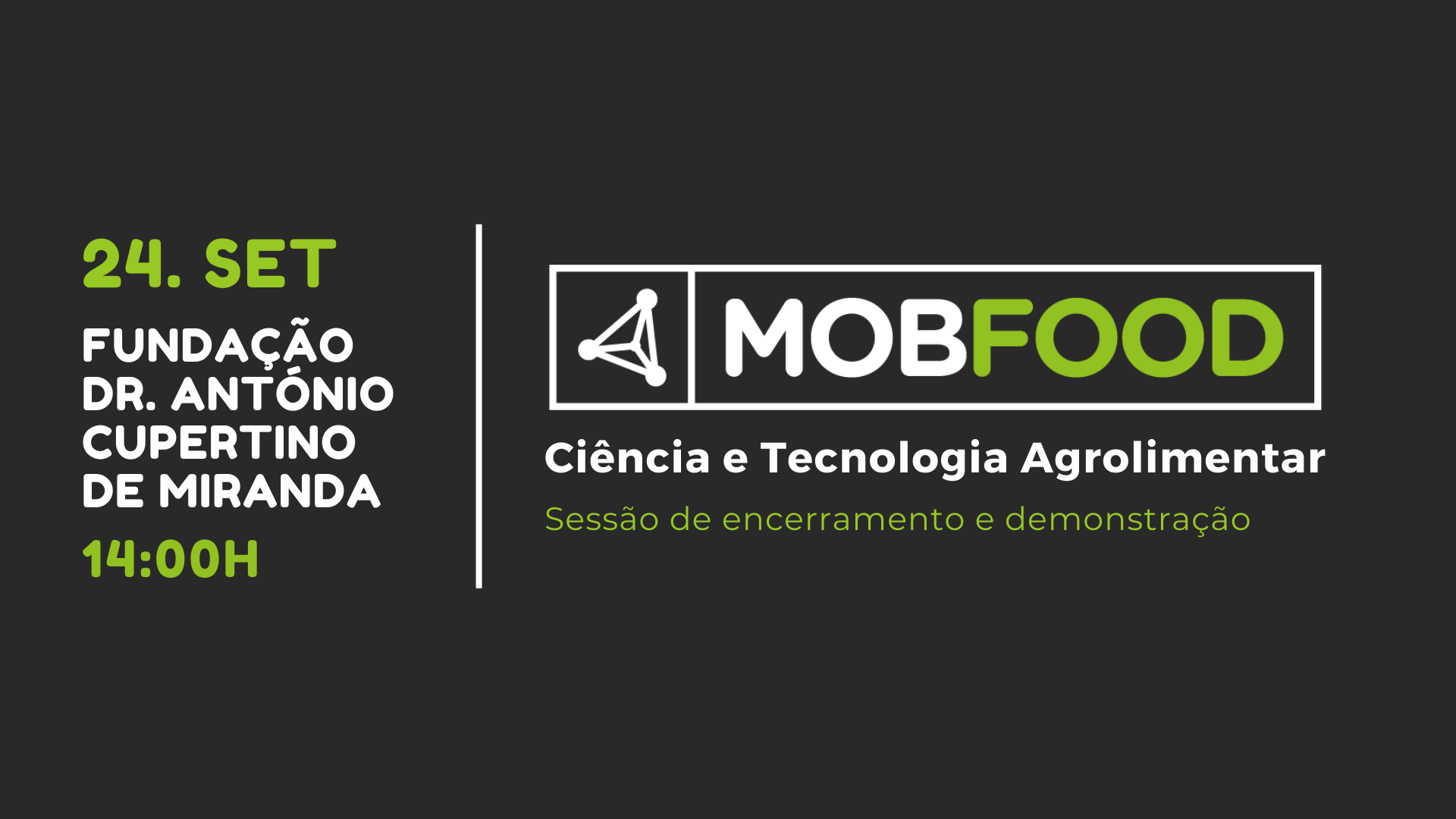 MobFood – Apresentação de Resultados