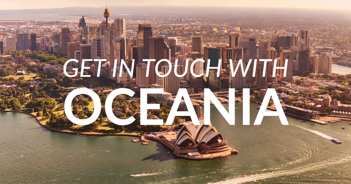Get In Touch With Oceania