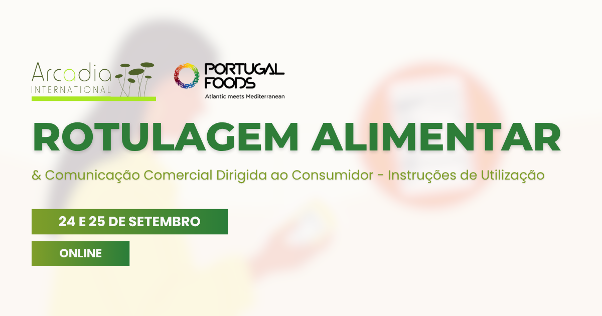 Formação em Rotulagem Alimentar & Comunicação Comercial Dirigida ao Consumidor