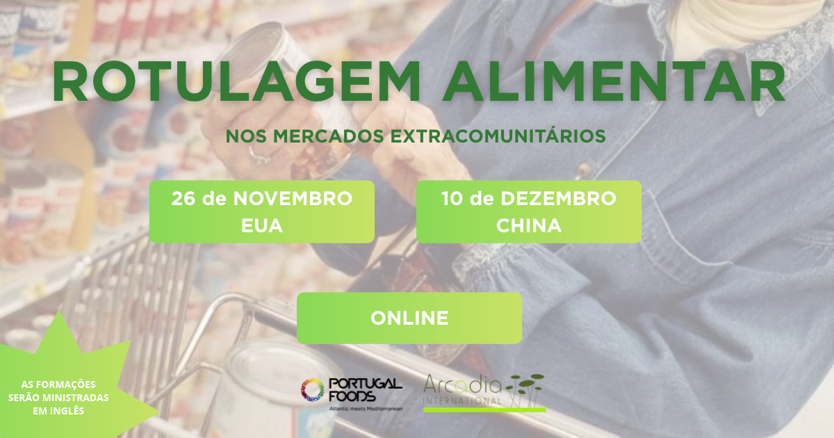 Curso Rotulagem Mercados Extracomunitários | Arcadia International